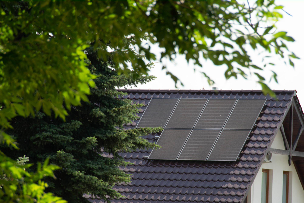 Installation de panneaux solaires